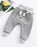 Cartoon Cute Baby Bottoming Butt Pants Thickened Outer Wear Warm Pants
