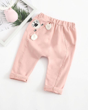 Cartoon Cute Baby Bottoming Butt Pants Thickened Outer Wear Warm Pants