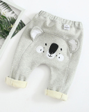 Cartoon Cute Baby Bottoming Butt Pants Thickened Outer Wear Warm Pants