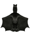 Halloween Costume Black Bat Witch Uniform M-4XL