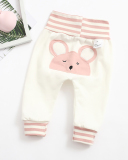 Cartoon Cute Baby Bottoming Butt Pants Thickened Outer Wear Warm Pants