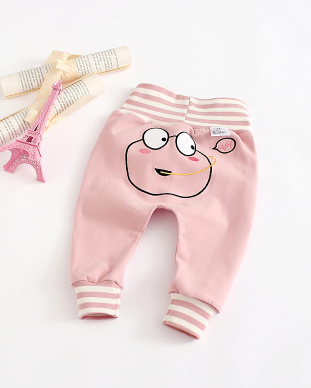 Cartoon Cute Baby Bottoming Butt Pants Thickened Outer Wear Warm Pants