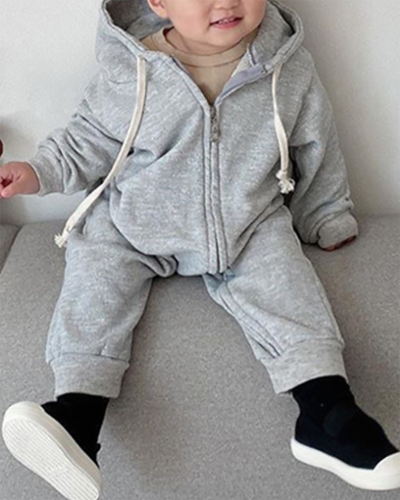 Long Sleeve Baby Winter Romper