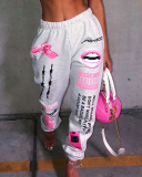 Printed Loose Style Comfort Women Pants S-XL