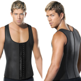 4 Steel Bone Rubber Men's Waist Trainer Corsets