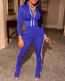 Women Slim Fashion Long Sleeve Winter Two Piece Pant Set S-3XL
