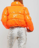 Multiple Colors Available Women's Loose Bright Face Cotton-Padded Jacket Winter Short Coat S-2XL