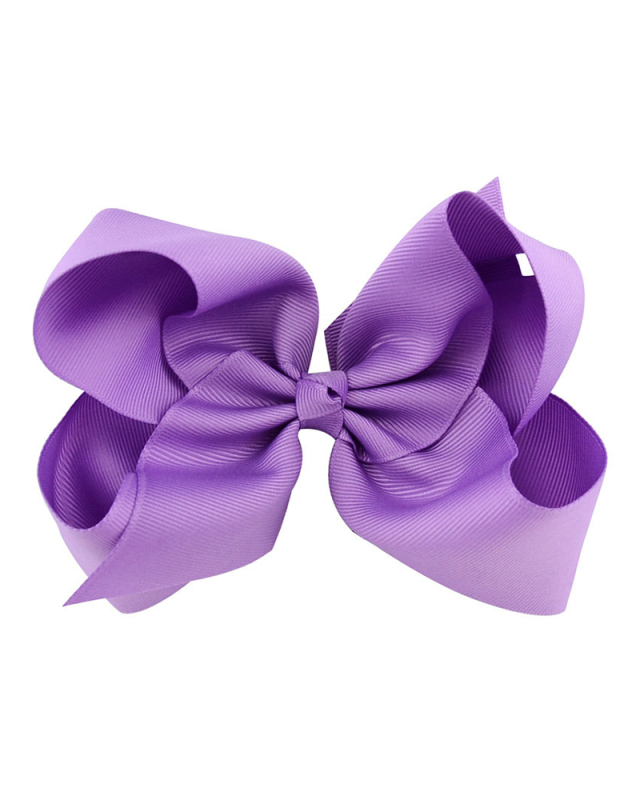 Bow Hairpin Big Grosgrain Ribbon Solid Hair Bows with Clips Girls Kids Hair Clips Headwear Hair Accessories