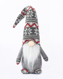 New Christmas Wool Ornaments Accessories Red Gray Cyan