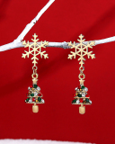Christmas Earrings Cute Accessories