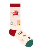 2021 New Creative Snowman Santa Claus Cartoon Socks Autumn And Winter Christmas Socks