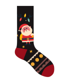 2021 New Creative Snowman Santa Claus Cartoon Socks Autumn And Winter Christmas Socks