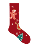 2021 New Creative Snowman Santa Claus Cartoon Socks Autumn And Winter Christmas Socks