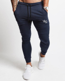 Men's Solid Color Letter Printed Fashion Casual Pants M-2XL