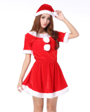 Lady Christmas Sling Performance Uniforms Costumes