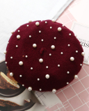 Lady Rivet Winter Pearl Berets 