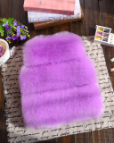 Kids Fall & Winter Imitation Fur Short Vest Coat