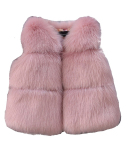 Kids Fall & Winter Imitation Fur Short Vest Coat