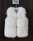 Kids Fall & Winter Imitation Fur Short Vest Coat