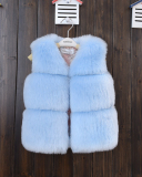 Kids Fall & Winter Imitation Fur Short Vest Coat