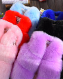 Kids Fall & Winter Imitation Fur Short Vest Coat