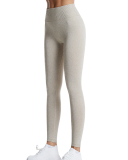 Ladies Fitness Seamless Yoga Pants Sports Tights Solid Color S-L