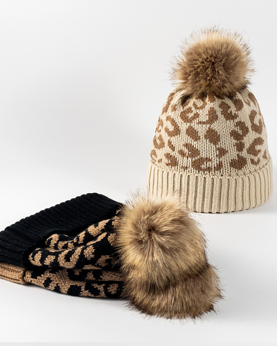 Women Fashion Winter Warm Thicken Hats Black Khaki Beige