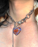 Lady Retro Layer Alloy Pearl Necklace 