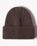Thick Warm Knitted Hat Casual Fashion Solid Color Woolen Hat One Size