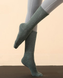 Girls Winter Velvet Solid Color Thicken Socking One Size 