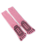 Lady Solid Color Non-Slip Sexy Stocking Black Pink Gray Pink One Size