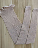 Hot Rhinestone Fishnet Socks Fashion Rhinestone Socks Hollow Socks