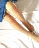 Hot Rhinestone Fishnet Socks Fashion Rhinestone Socks Hollow Socks