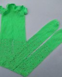 Hot Rhinestone Fishnet Socks Fashion Rhinestone Socks Hollow Socks