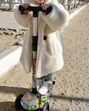 Children's Clothing New Autumn Winter Imitation Cashmere Large Particles Lapel Thickening Fur Coat
