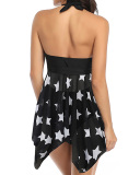 Ladies Fashion New Mesh Skirt Split Bikini Swimsuit S-2XL