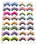 Sequin Thick Color Luminous 3D Eyelashes
