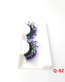 Sequin Thick Color Luminous 3D Eyelashes