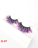 Sequin Thick Color Luminous 3D Eyelashes