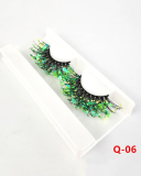 Sequin Thick Color Luminous 3D Eyelashes
