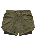 Men's Fashion New Life Hot Quick Dry Sports Training Fitness Shorts M-5XL
