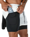 Men's Fashion New Life Hot Quick Dry Sports Training Fitness Shorts M-5XL