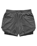 Men's Fashion New Life Hot Quick Dry Sports Training Fitness Shorts M-5XL