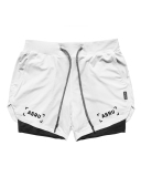 Men's Fashion New Life Hot Quick Dry Sports Training Fitness Shorts M-5XL