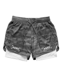 Men's Fashion New Life Hot Quick Dry Sports Training Fitness Shorts M-5XL