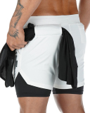 Men's Fashion New Life Hot Quick Dry Sports Training Fitness Shorts M-5XL