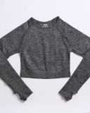 Women's Fashion Sportswear High Waist Running Fitness Suit Seamless Knit Yoga Wear S-L  YJ10829