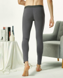 Autumn & Winter New Men's Comfortable Plain Color Warm Long Solid color Legging M-2XL
