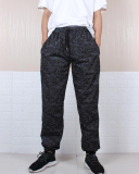 Ladies Fashion Cartoon Mushroom Print Color Reflective Pants Men's Hip Hop S-3XL