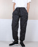 Ladies Fashion Cartoon Mushroom Print Color Reflective Pants Men's Hip Hop S-3XL